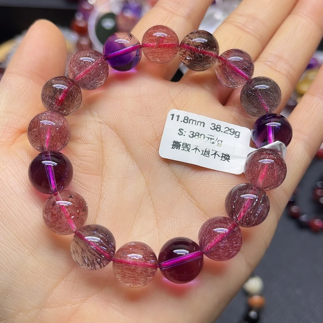 水晶手链未镶嵌天然水晶