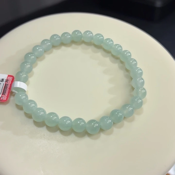 翡翠未镶嵌手链冰胶葡萄肉卡6.2