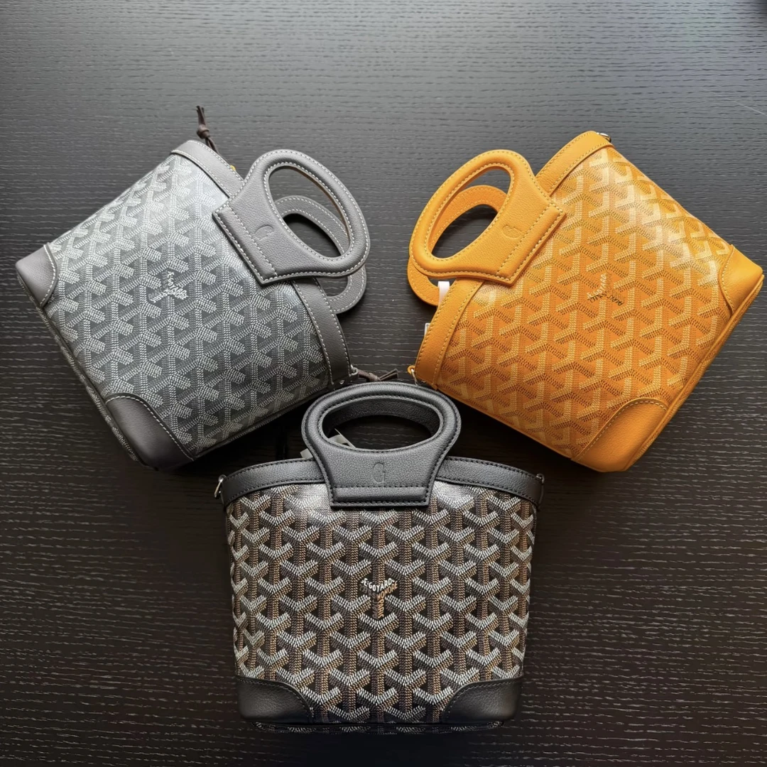 未使用 Goyard beluga mini 25经典菜篮子手拎斜挎包