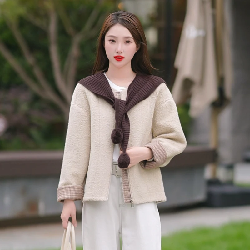 短款外套显瘦秋季新款时尚简约减龄品质女装上衣女
