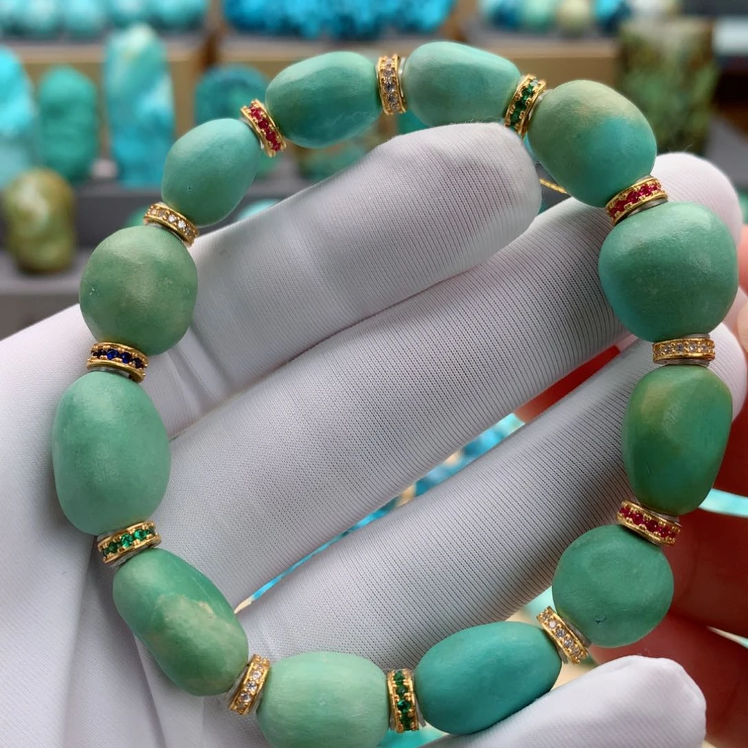 未镶嵌绿松石精品