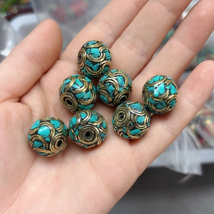 琉璃颈饰单颗6元1颗