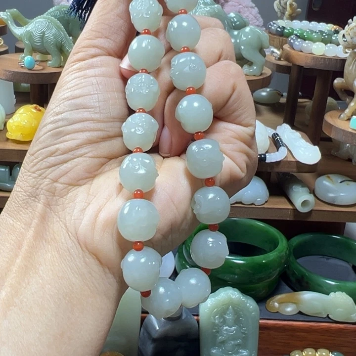 未镶嵌手串和田玉小*绮