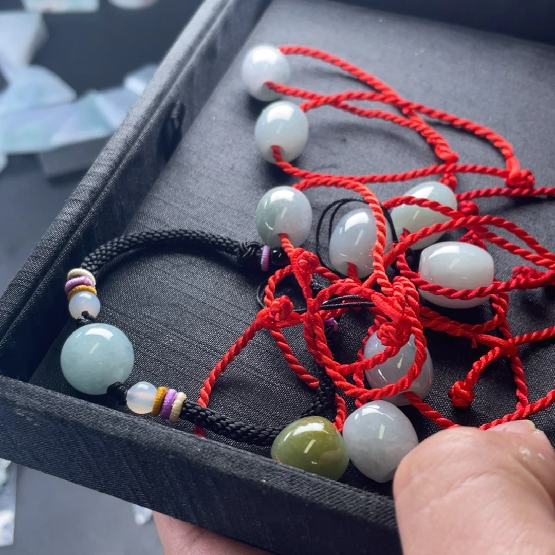 翡翠未镶嵌手链翡翠