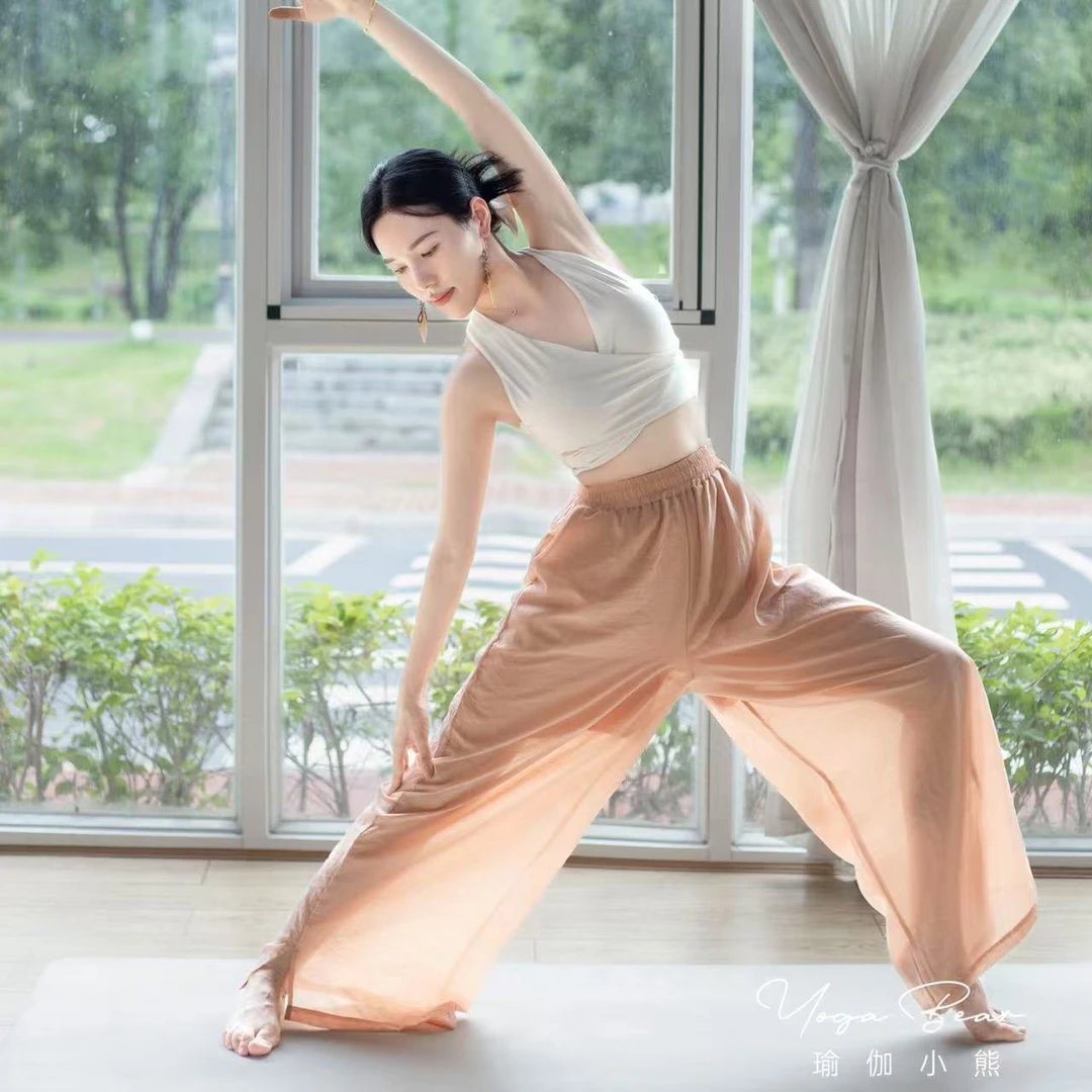[复古文艺—空气裤]春夏宽松显瘦阔腿冥想瑜伽舞蹈日常休闲