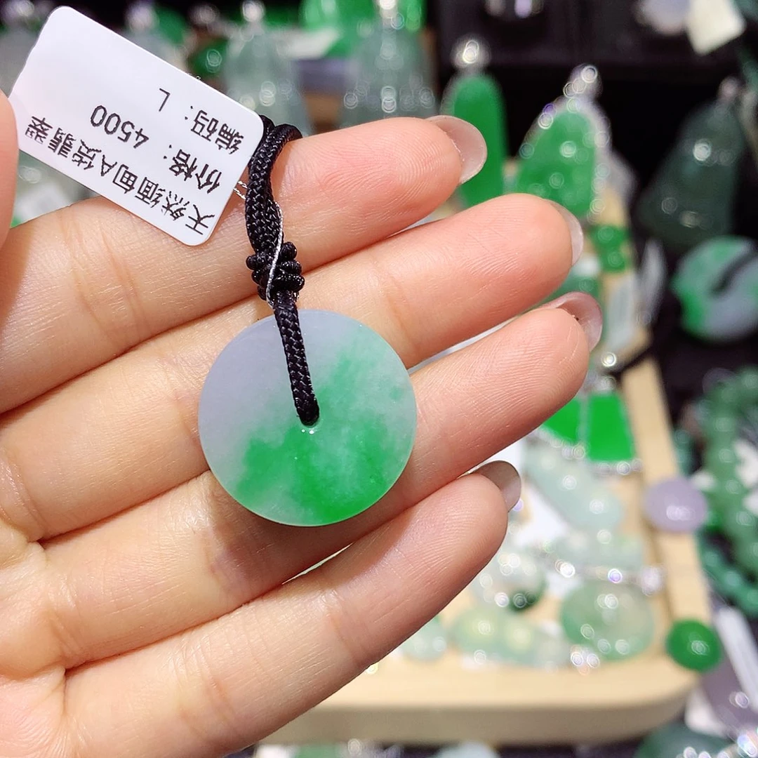 颈饰未镶嵌翡翠扣子