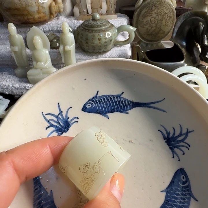 洛***阳瓷片新号开播瓷器一个
