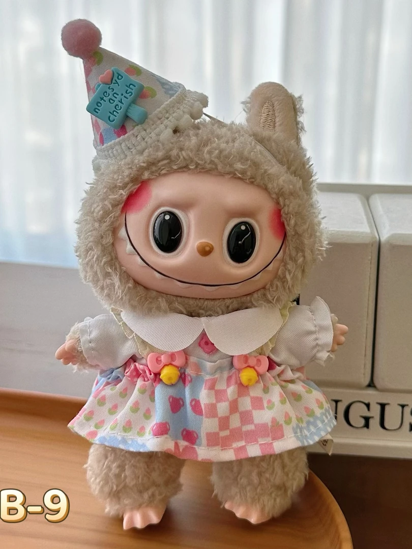 labubu衣服拉布布衣服马克龙坐坐派对衣服拉布布的衣服