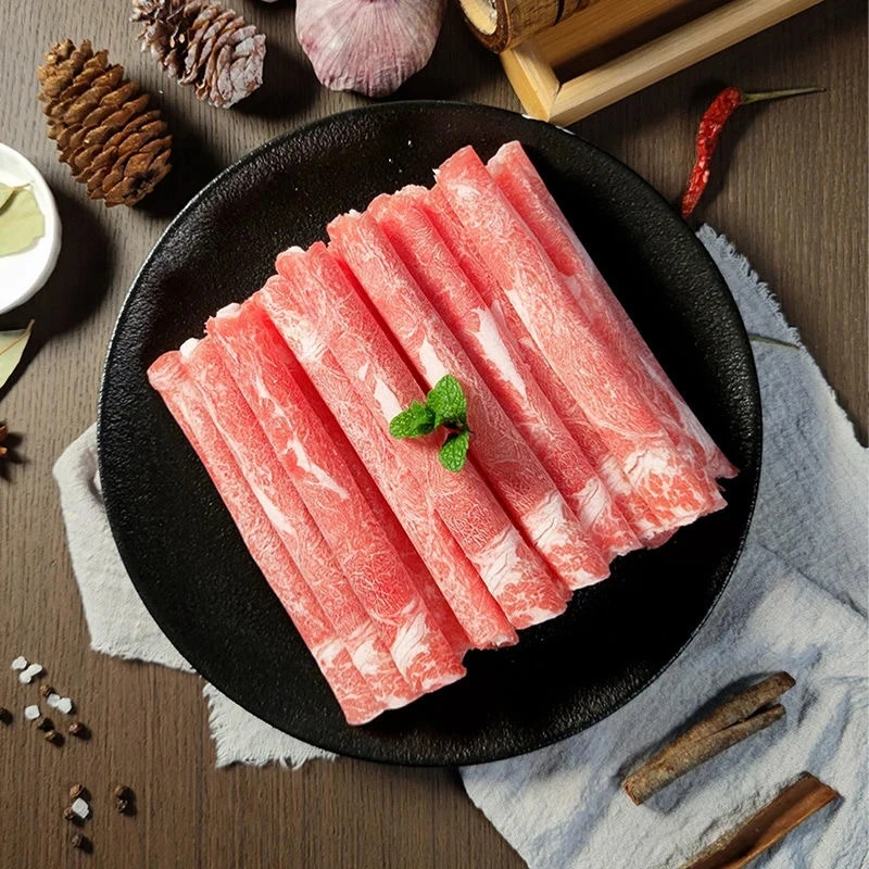 肥牛卷清真 到手4斤 谷饲 肥牛卷 涮火锅 适合火锅烤肉涮煮整切调理牛肉卷 顺丰冷链