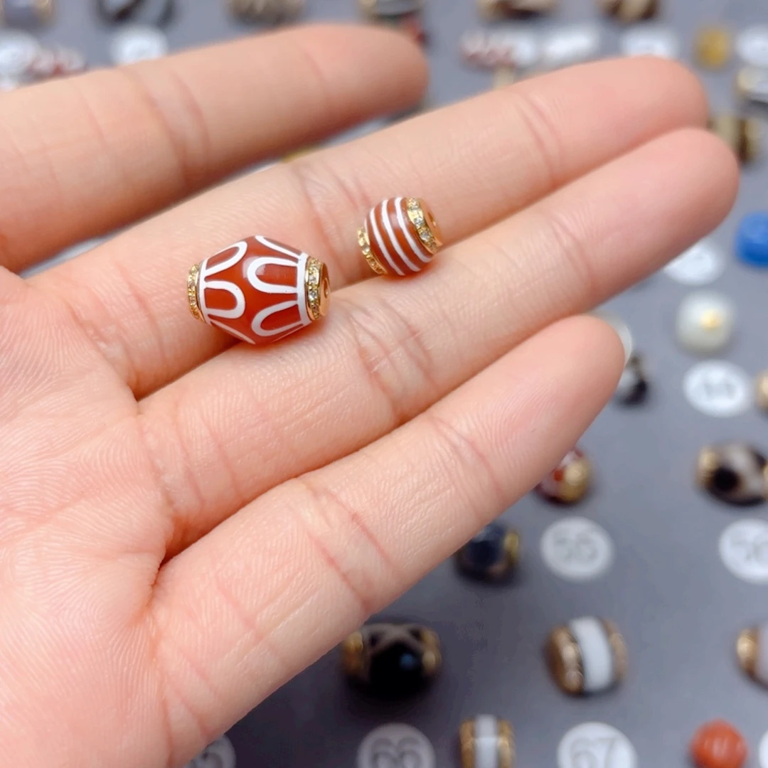 玛瑙/玉髓隔珠未镶嵌和****N