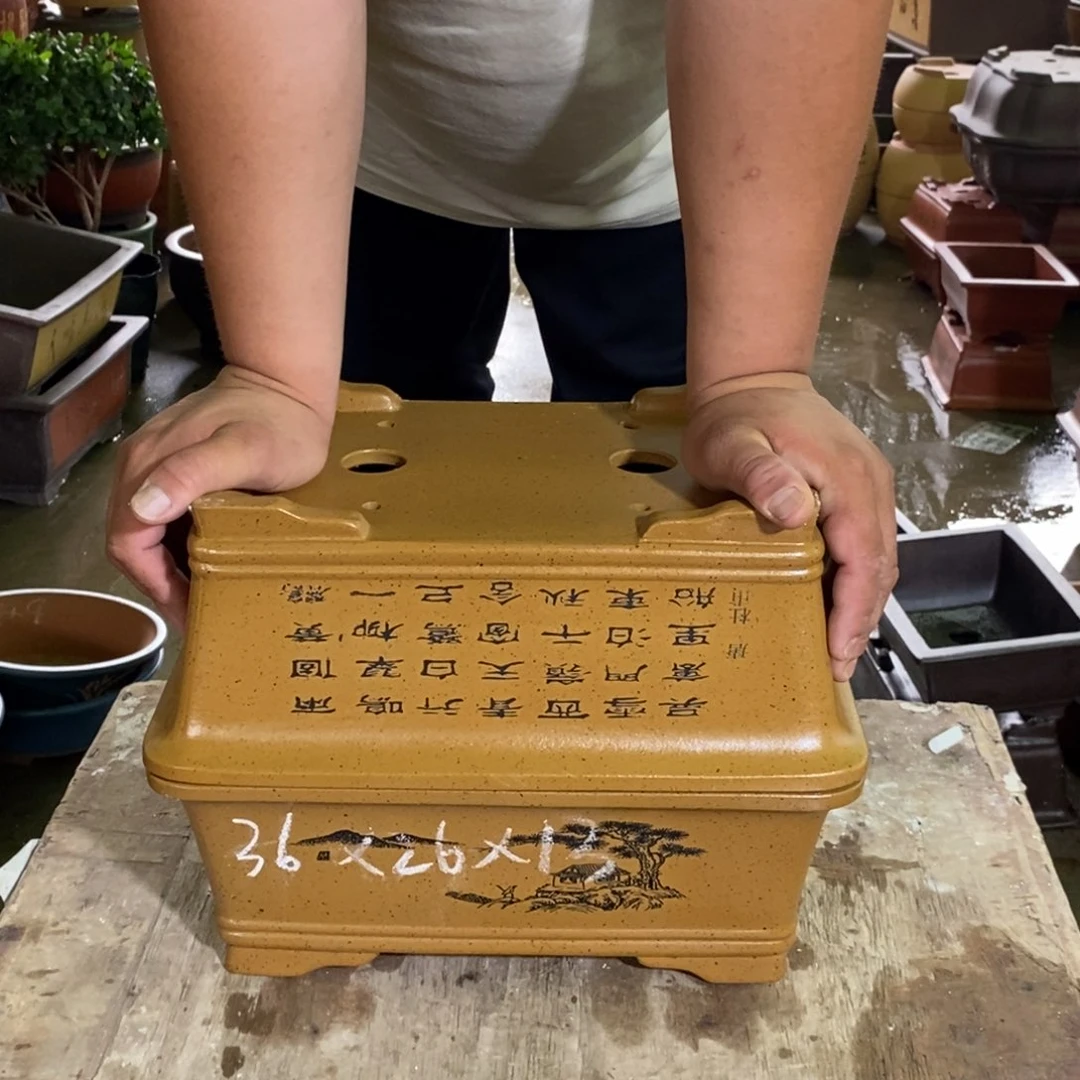 紫砂花盆紫砂紫砂