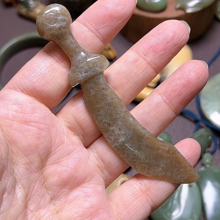 岫岩河磨玉（透闪石质玉）手绳未镶嵌