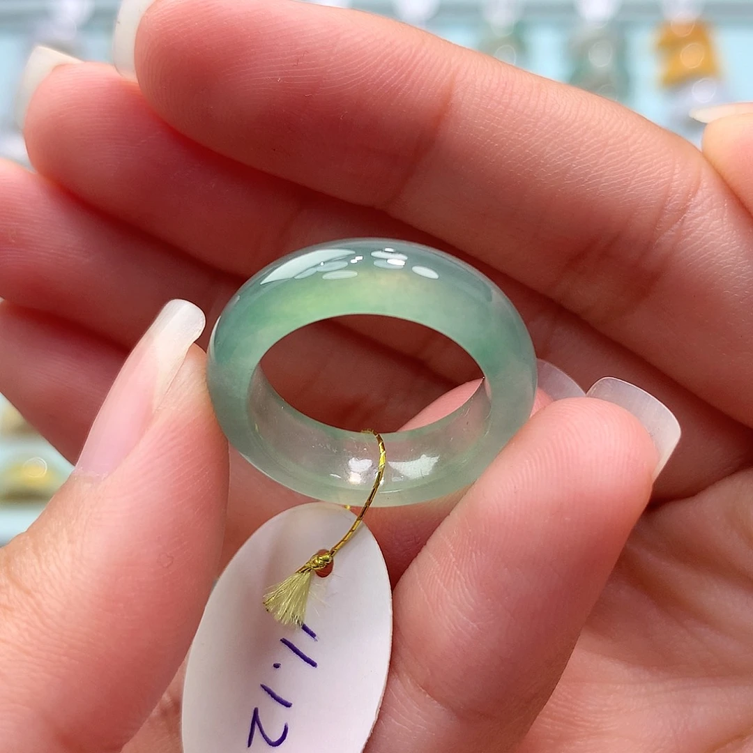 未镶嵌戒指翡翠1112圈