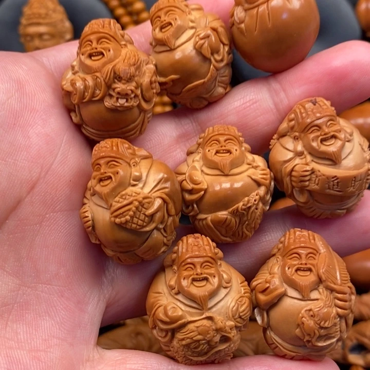 手串/手链橄榄核龙财神