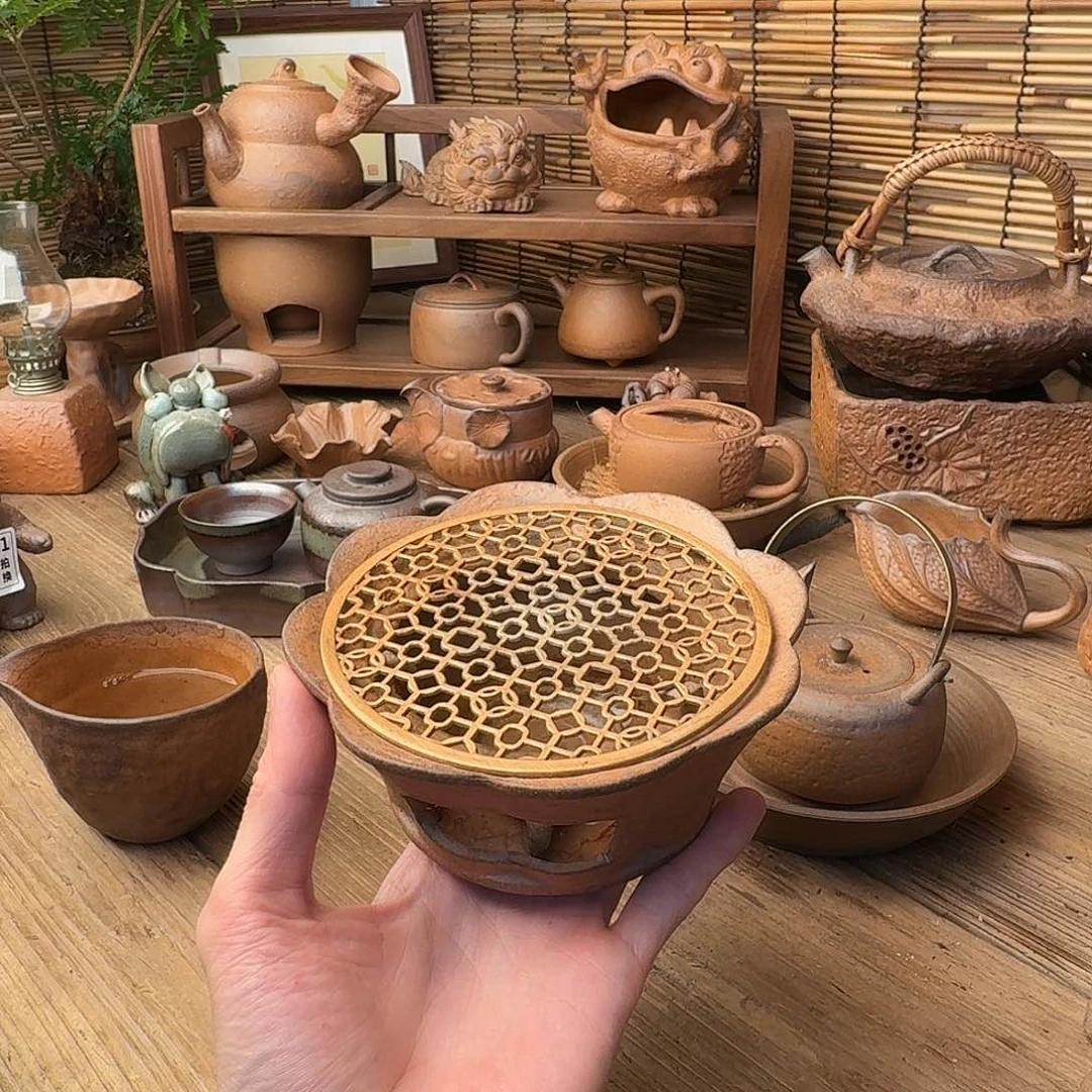 原矿老岩泥茶器系列