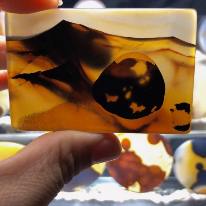 合金玛瑙/玉髓珠宝奇石99有瑕