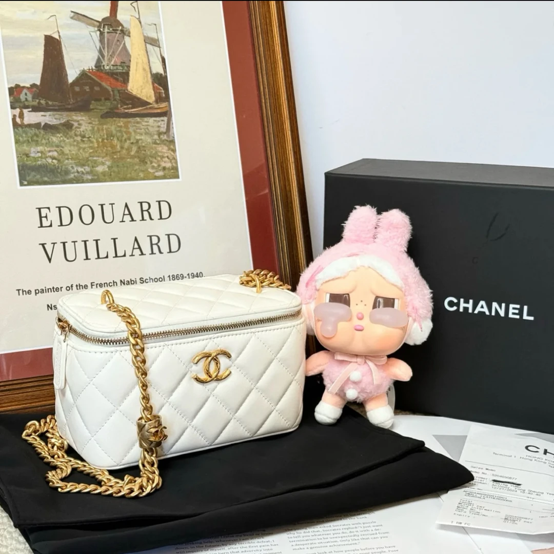 99新 Chanel/香奈儿 Chanel白金金柱化妆盒 25120148-07