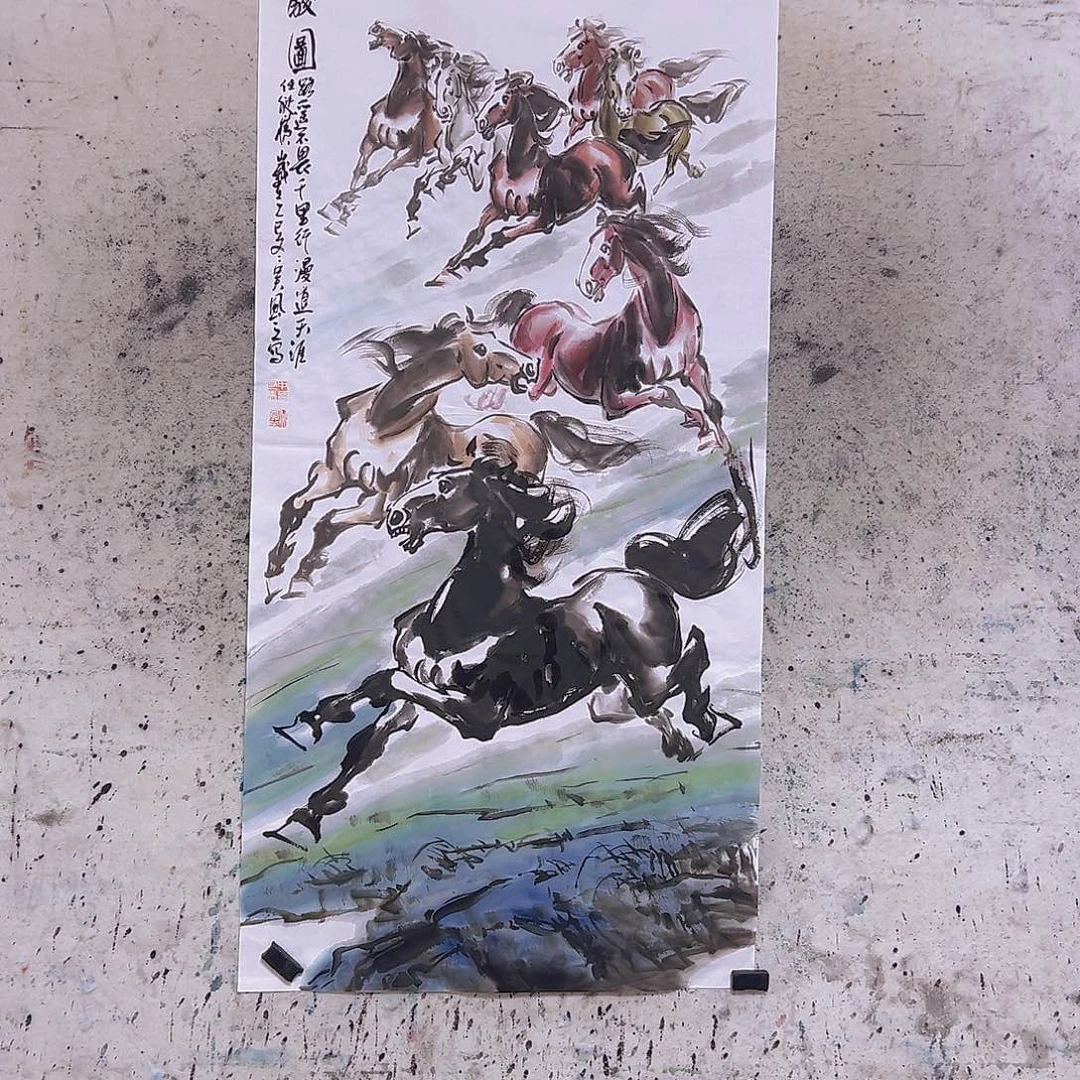 柚***酱国画四尺138x70cmcm