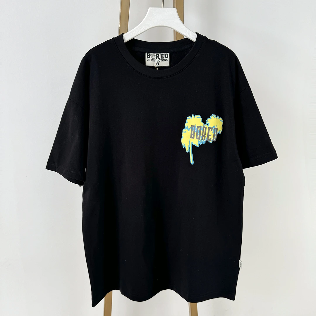 S124 夏季新款纯棉短袖男女同款T恤上衣