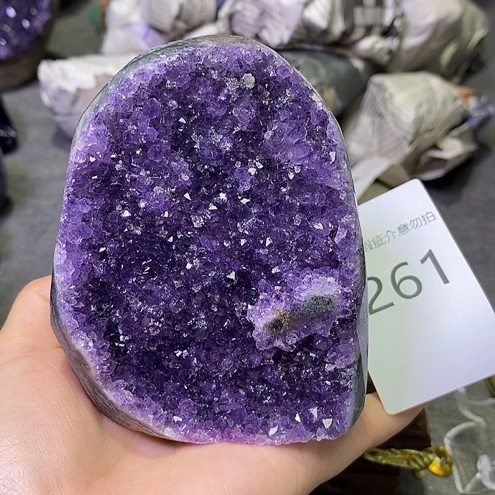 未镶嵌珠宝半成品紫晶