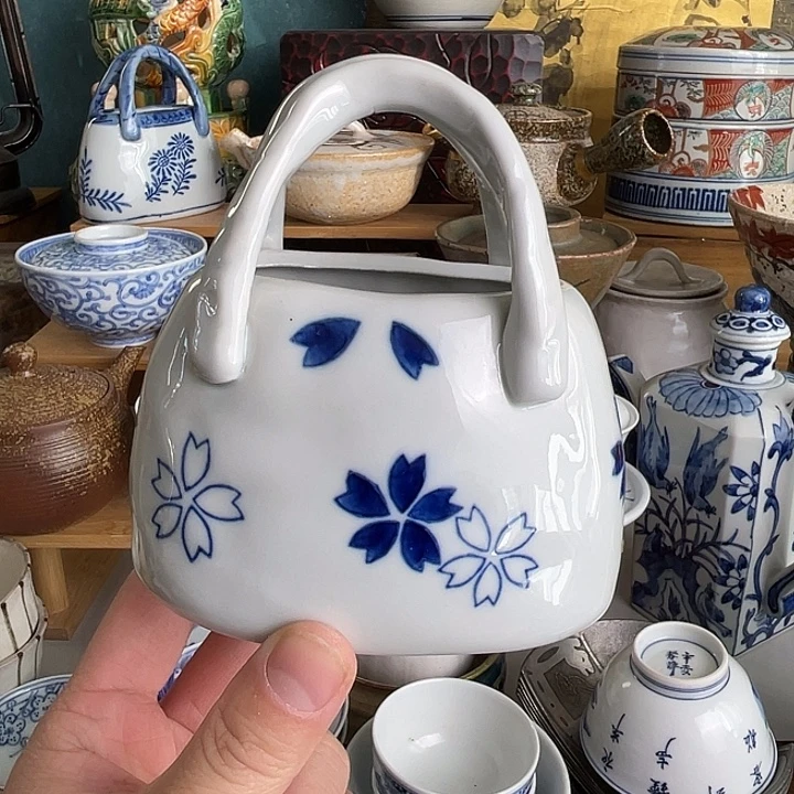 瓷片瓷包青花的好看的哦