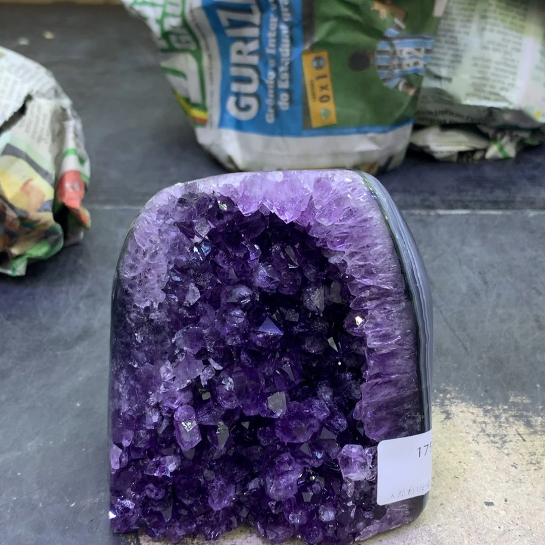 水晶紫晶未镶嵌紫晶175