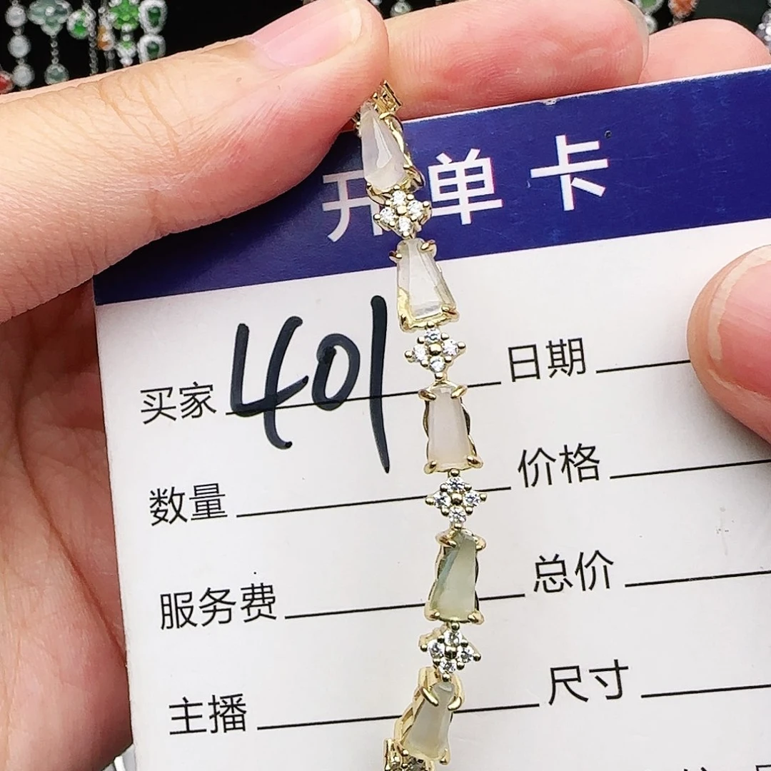 银S925镶嵌戒指翡翠戒指