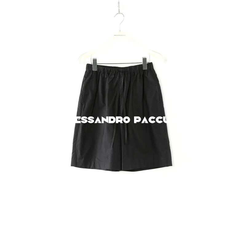 AP洛哥51010KD【乐棉】高密100长绒棉系带松紧腰纯色时尚百搭短裤