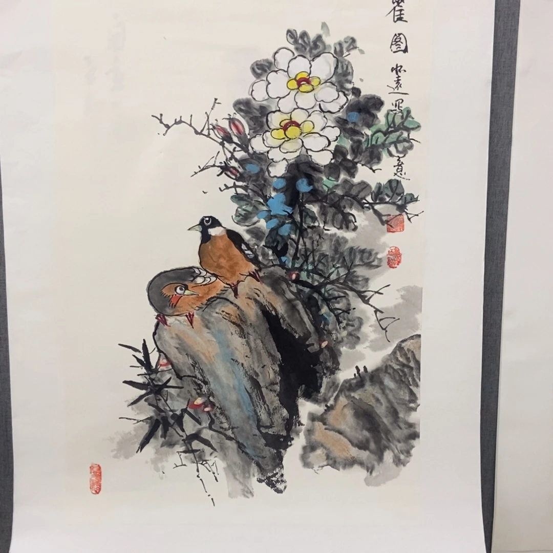国画手写手绘作品123