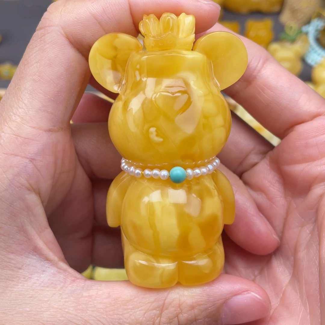 裸石琥珀未镶嵌蜜蜡