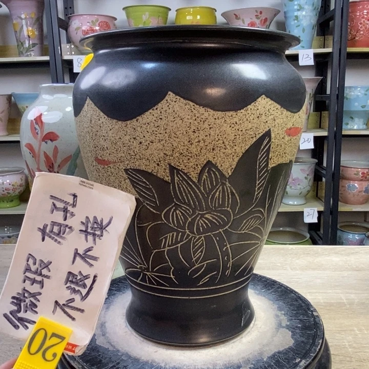 芳***芳1tc景德镇陶瓷花盆