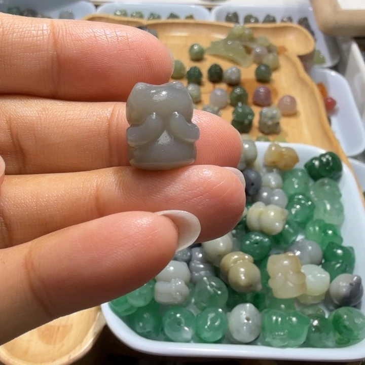雪***铭未镶嵌和田玉珠宝半成品