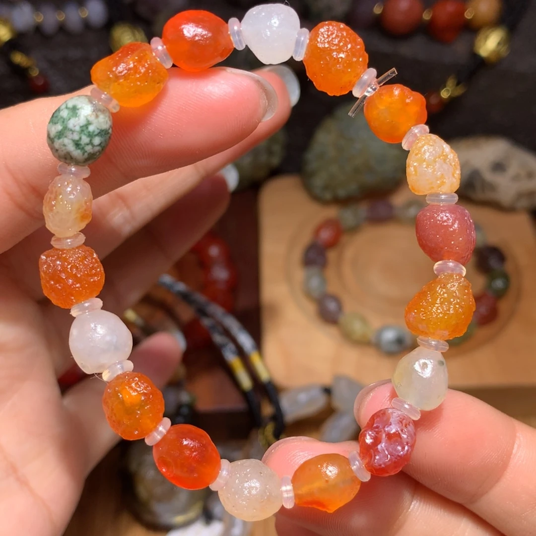 未镶嵌玛瑙/玉髓珠宝半成品