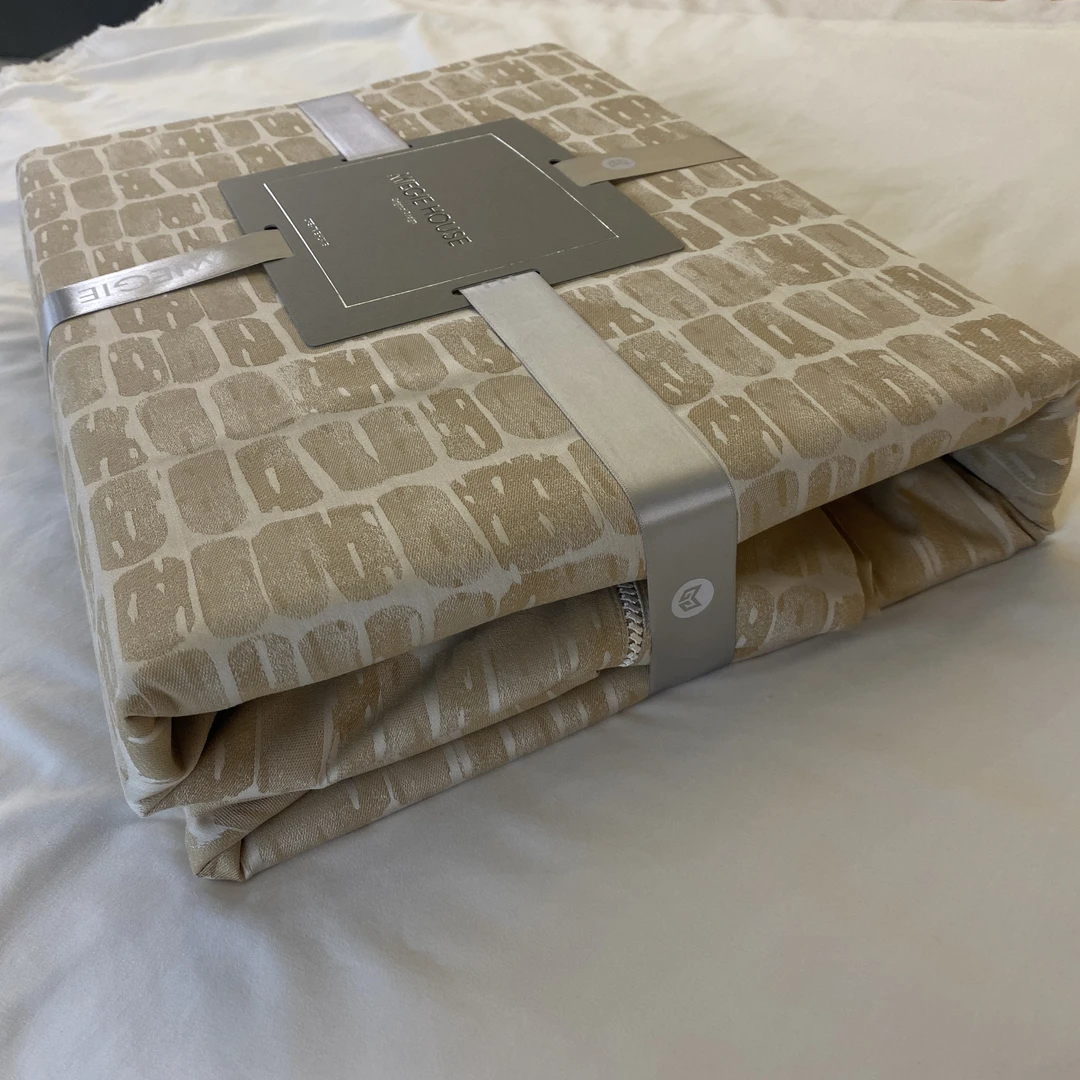 卫总-【新款】 MIEGIE觅格 轻奢柔软全棉色织提花四件套-卡塞尔