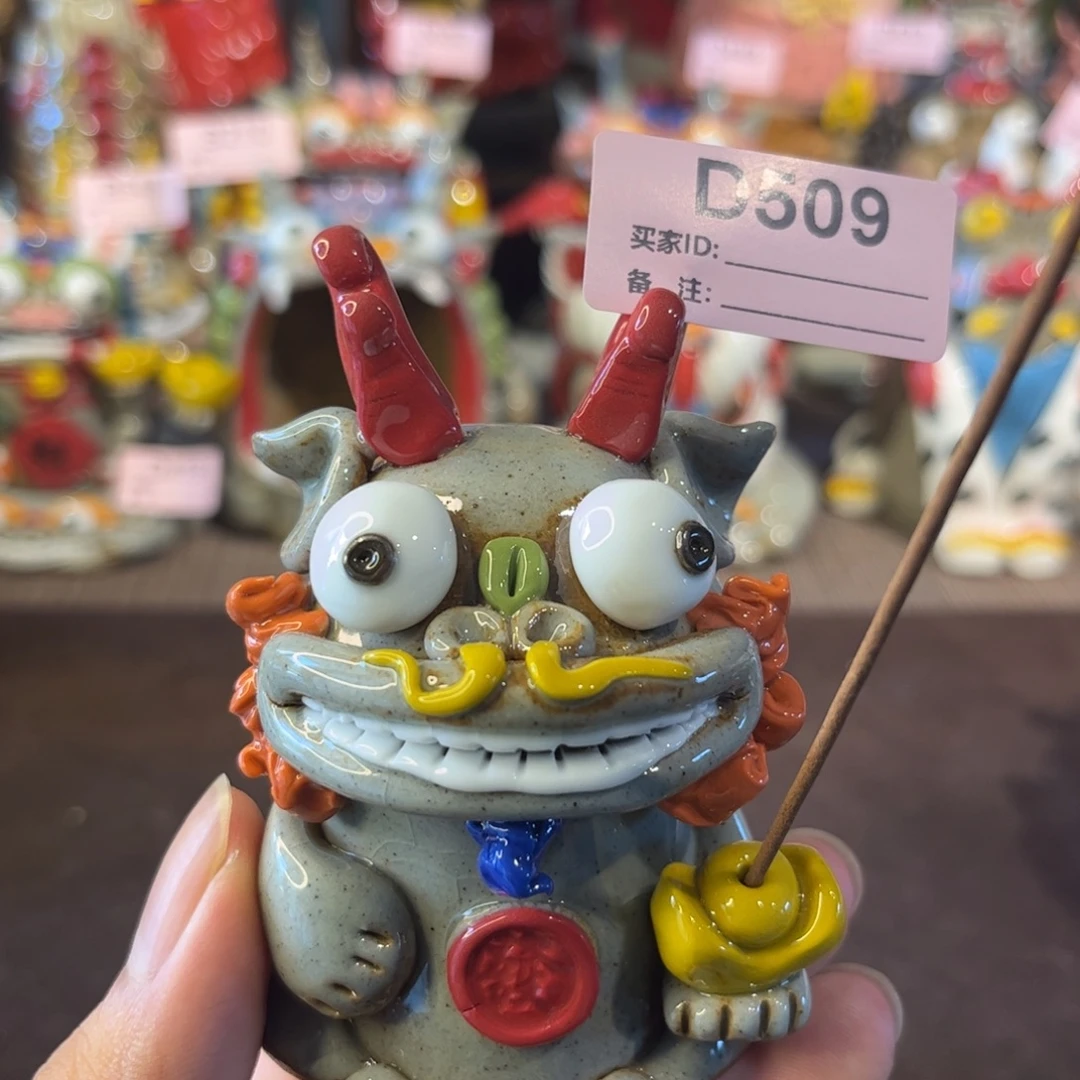 泥塑纯手工茶宠摆件