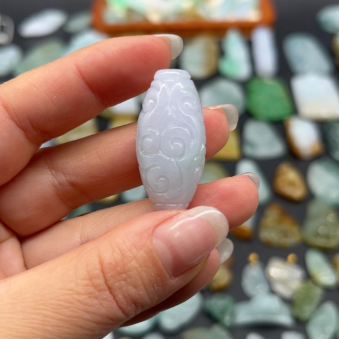 【闪购商品】翡翠颈饰未镶嵌仿古珠