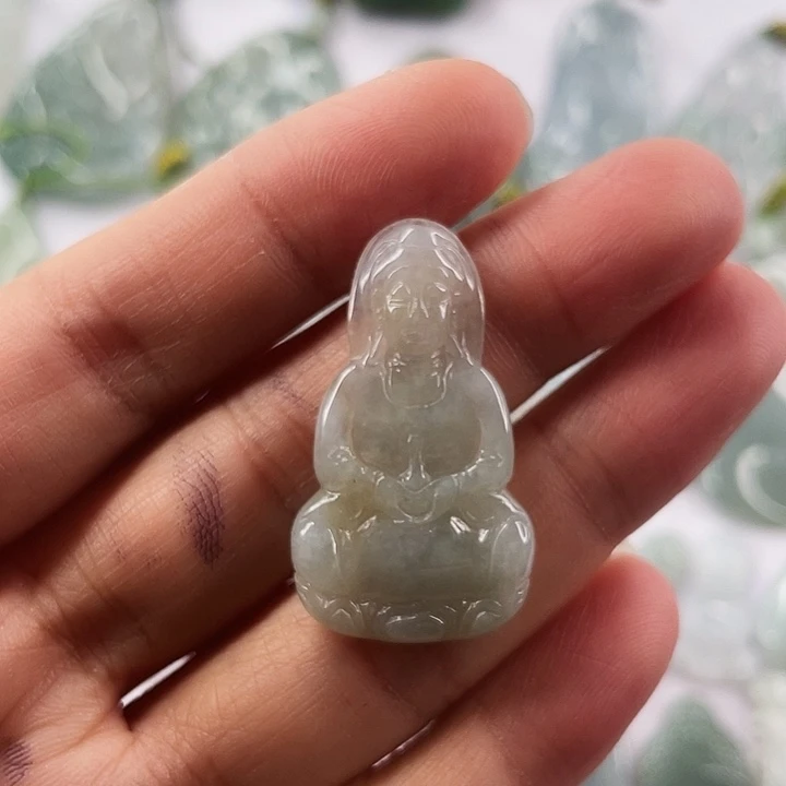 翡翠未镶嵌颈饰天然翡翠