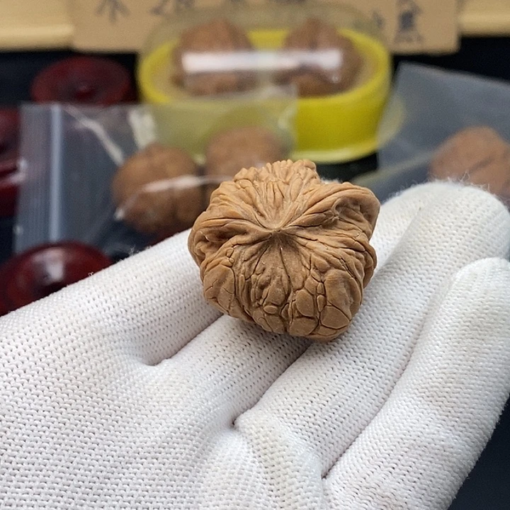放***牛文玩核桃吊坠晒不退不换