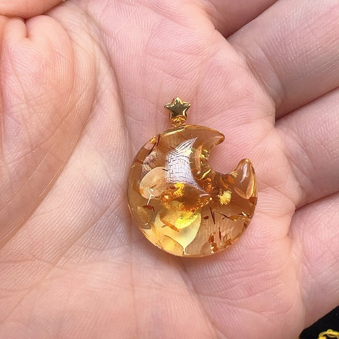 琥珀珠宝奇石未镶嵌蛐****8