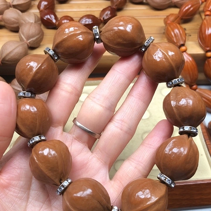 橄榄核手串梅林铁核23 X27