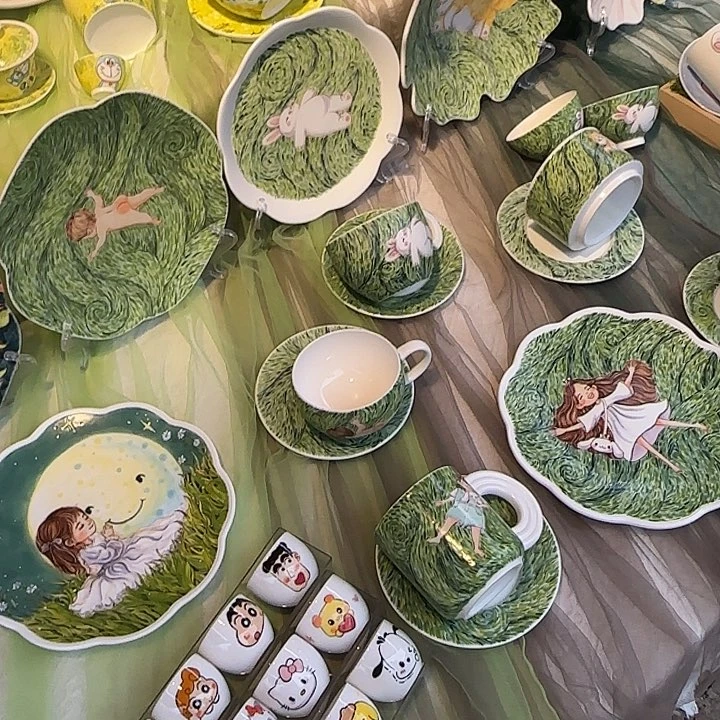 普通钢化玻璃双饮款