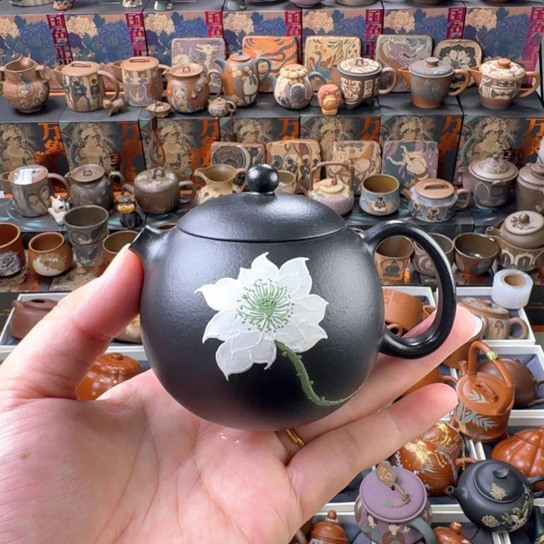 茶壶紫砂150cc原矿精工半手