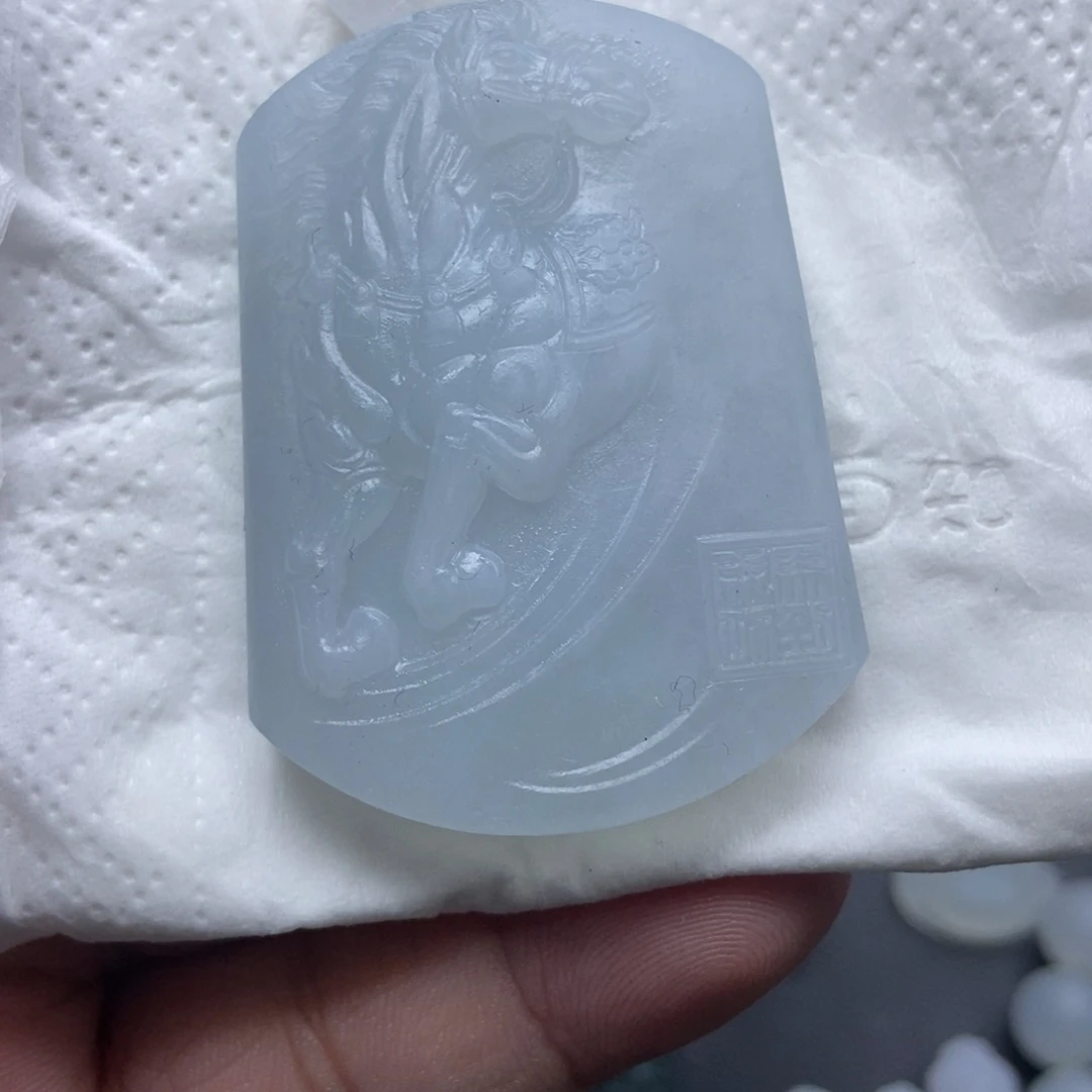 未镶嵌定制翡翠兵*马