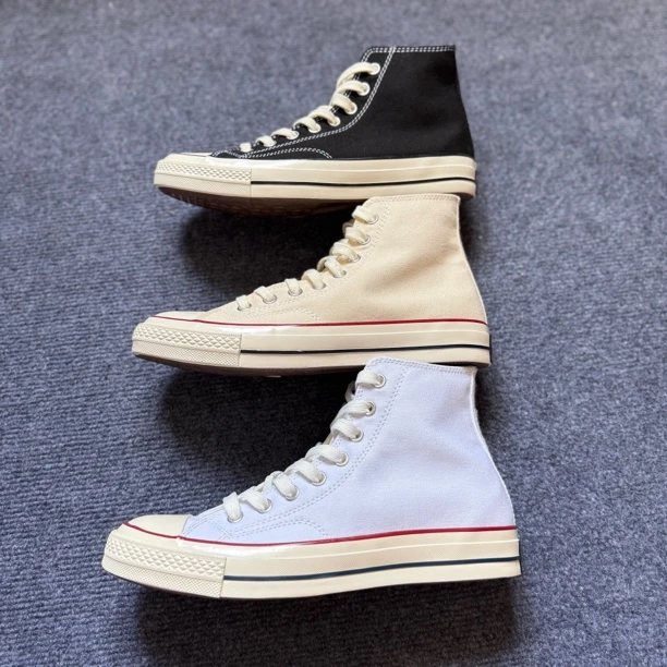 自主 cleanfit 风格系列 1970s 经典帆布鞋高低帮男女同款板鞋