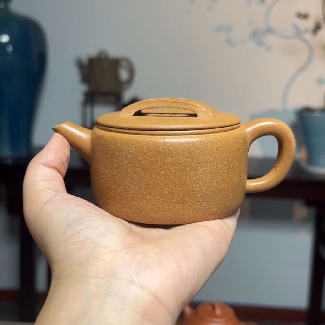 茶壶紫砂汉瓦黄金段200