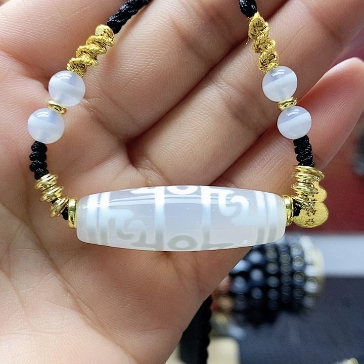 玛瑙/玉髓合金颈饰