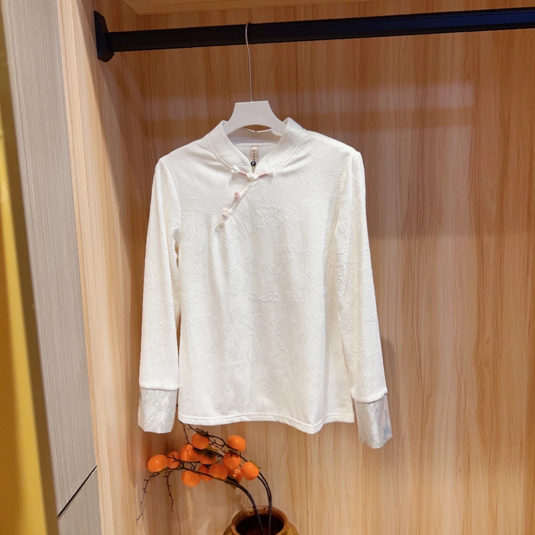 【如愿】新中式国风秋季新款内搭上衣