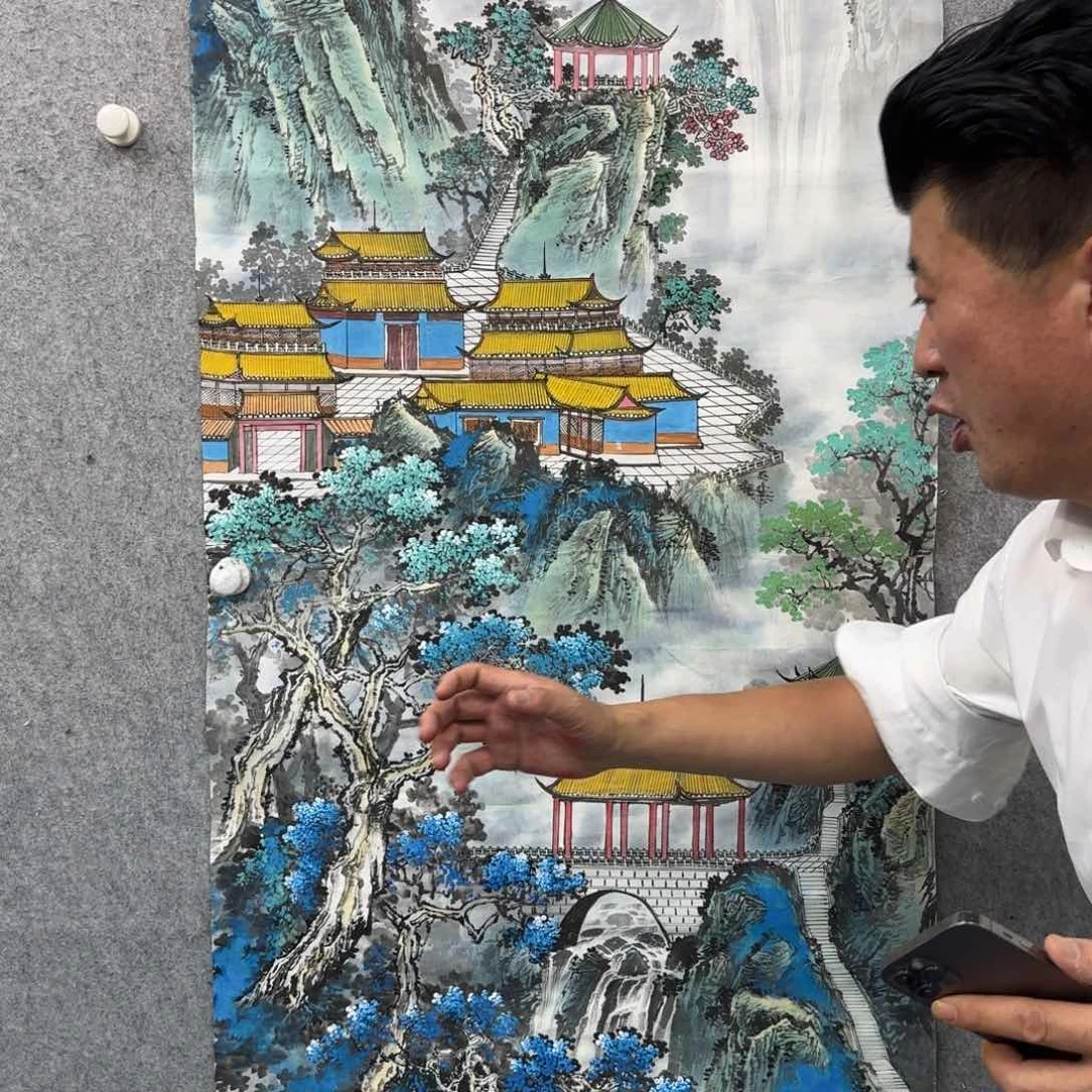 00后李超群画家画作