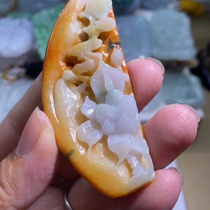 【闪购商品】颈饰未镶嵌翡翠悟道