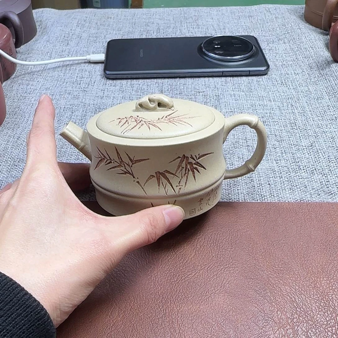 茶壶紫砂民间手艺人全手工制作